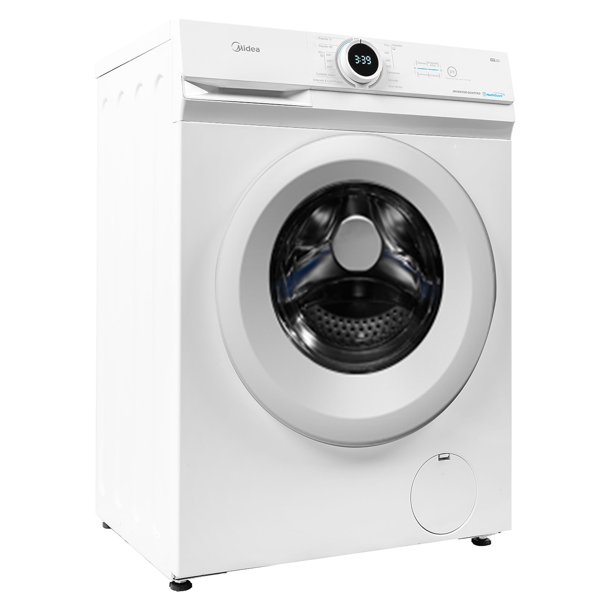 Lavadora Midea 8 kg/ 1.200 rpm- MF100W80B/1/W-ES Blanco-10