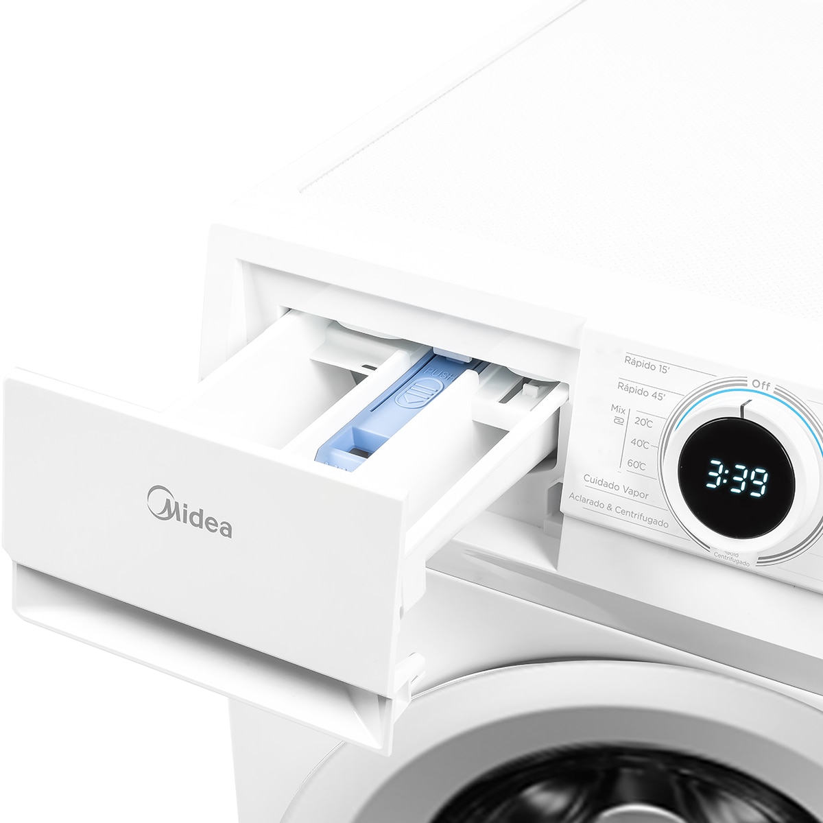 Lavadora Midea 8 kg/ 1.200 rpm- MF100W80B/1/W-ES Blanco-12