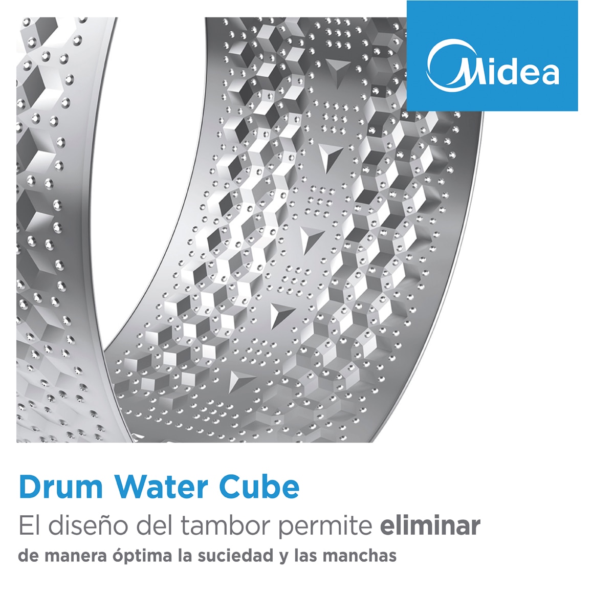 Lavadora Midea 6 kg/1.000 rpm - MF100W60/1/W-ES Blanco-3