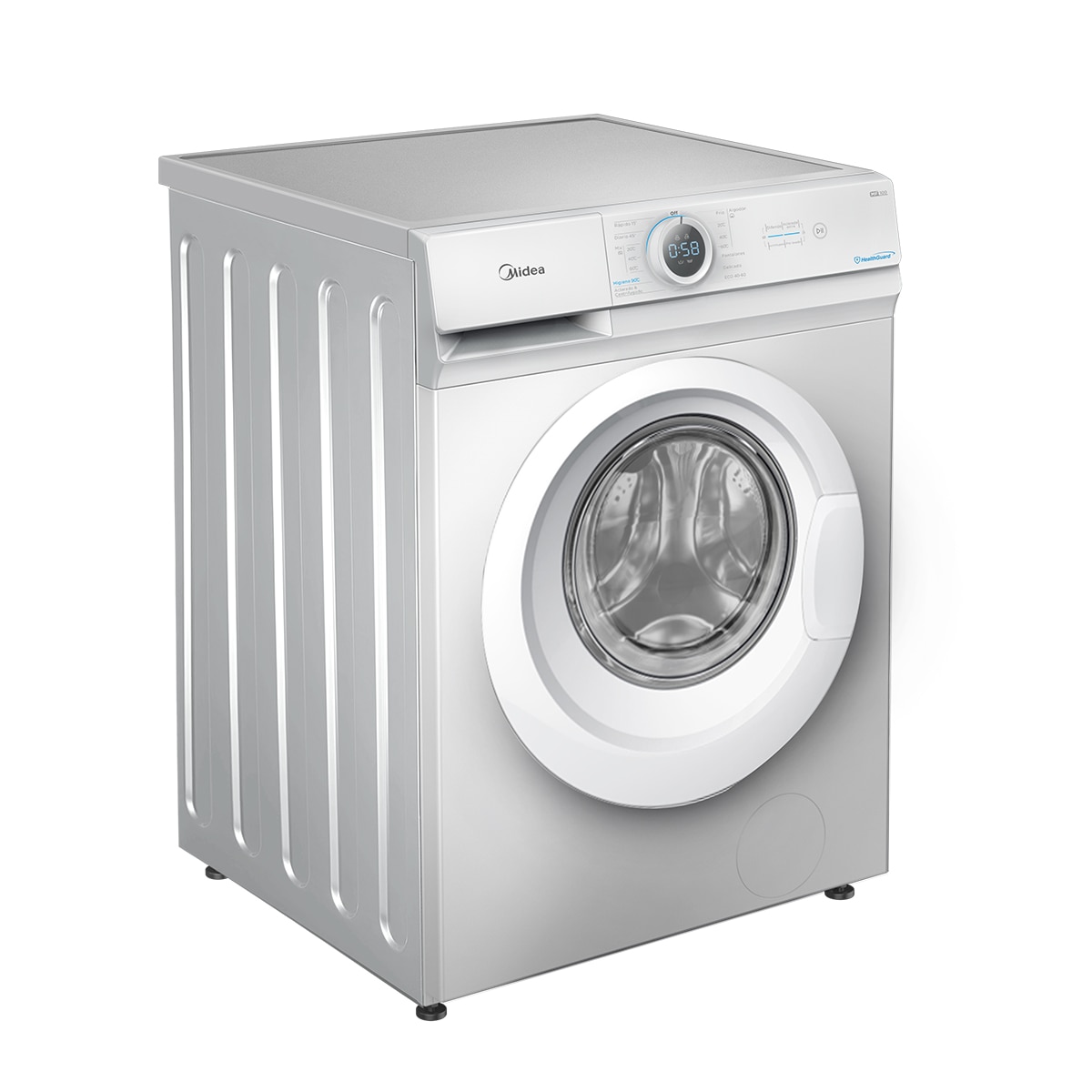 Lavadora Midea 6 kg/1.000 rpm - MF100W60/1/W-ES Blanco-10