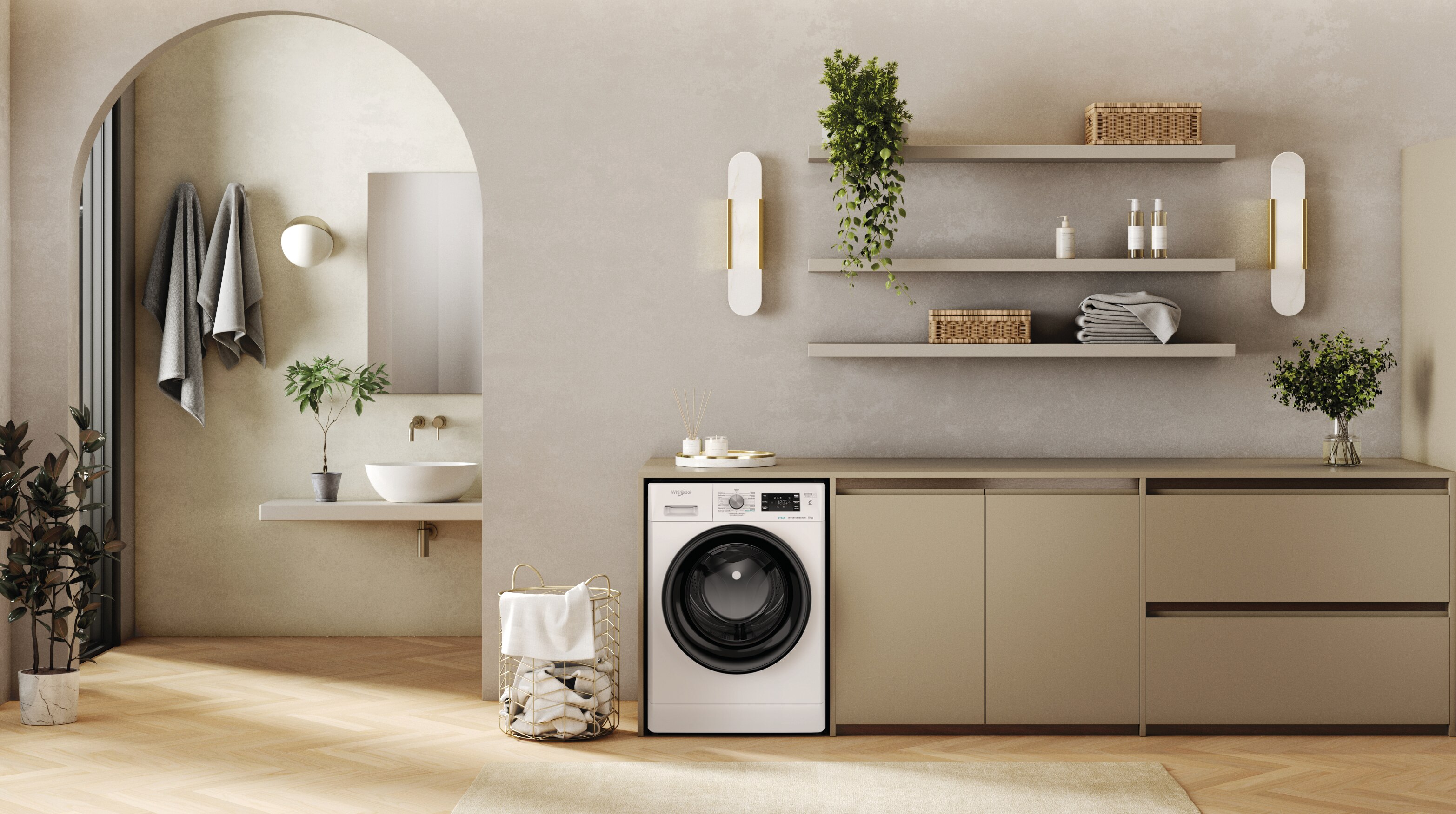 Thumbnail 1 de Whirlpool FFB 8489 BV Lavadora 8 kg 1.400 rpm