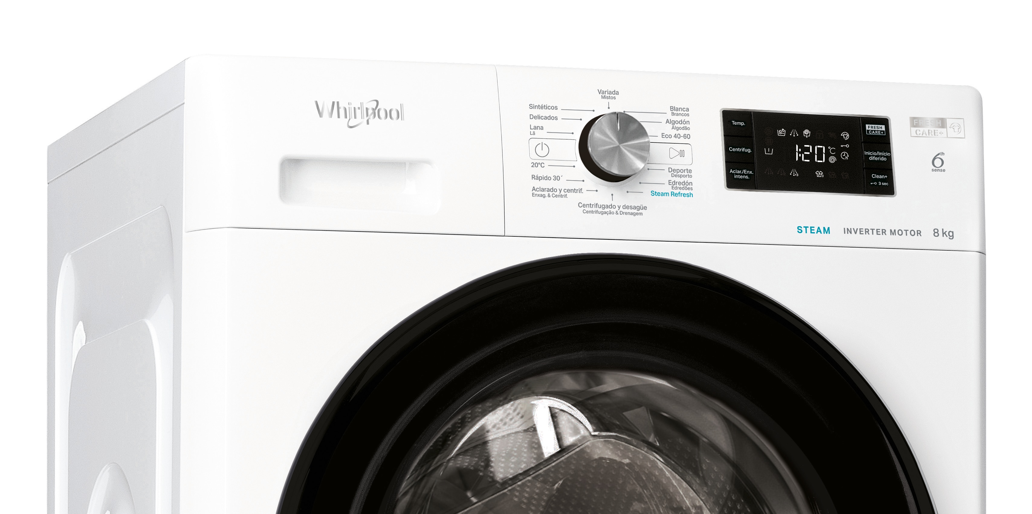 Thumbnail 5 de Whirlpool FFB 8489 BV Lavadora 8 kg 1.400 rpm