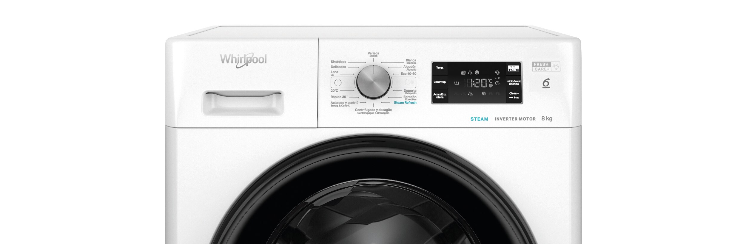 Thumbnail 6 de Whirlpool FFB 8489 BV Lavadora 8 kg 1.400 rpm