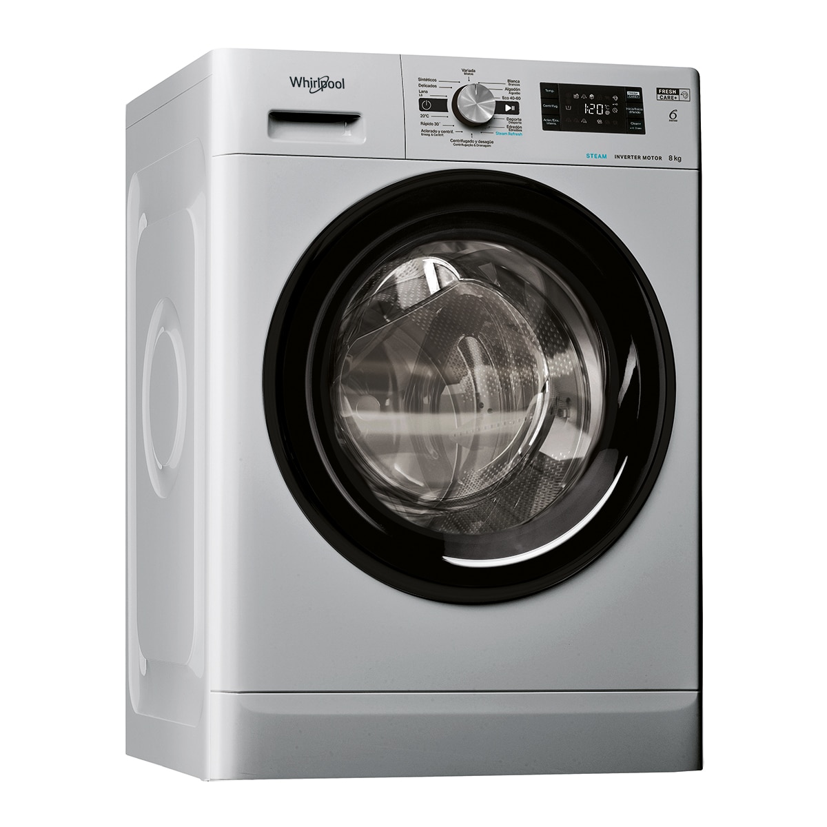 Lavadora Whirlpool 8 kg/ 1.400 rpm -FFB 8489 SBV SPT Inox-2