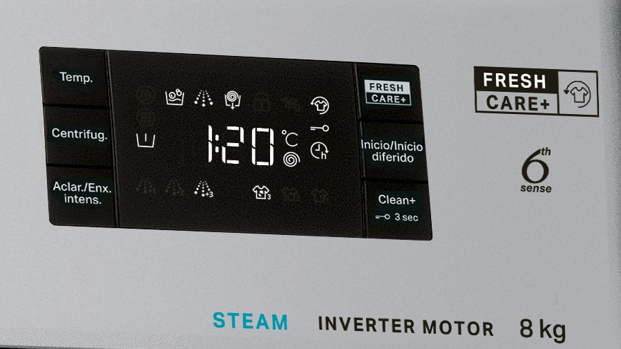 Lavadora Whirlpool 8 kg/ 1.400 rpm -FFB 8489 SBV SPT Inox-8