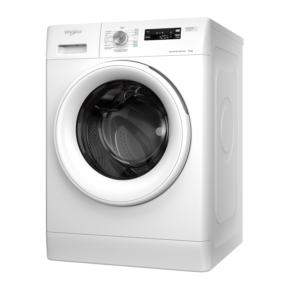 Lavadora Whirlpool 9 kg/ 1.200 rpm - FFS 9269 W SP Blanco-3
