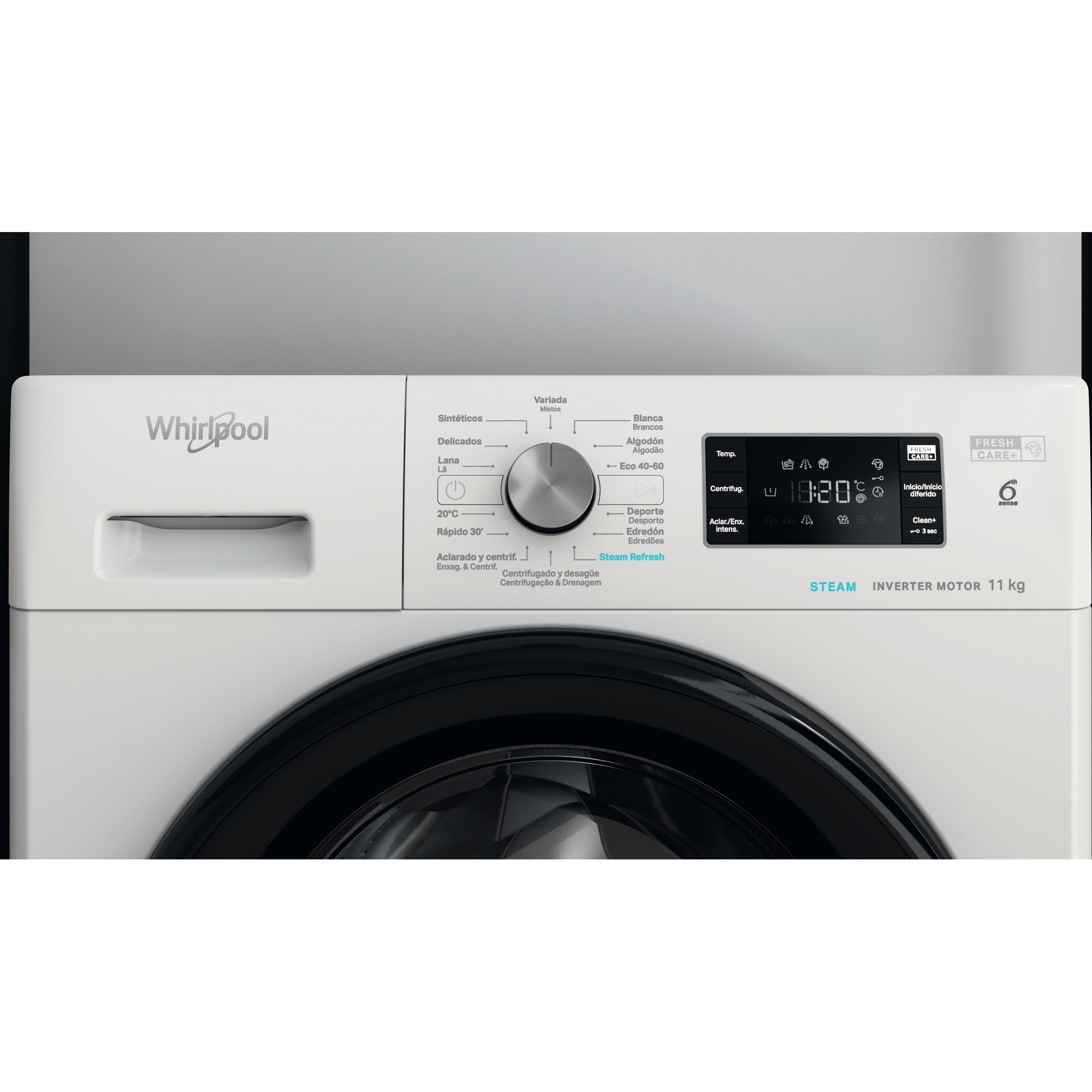 Thumbnail 3 de Lavadora Whirlpool FFB 11489 BV SP 11kg, carga frontal 🧺