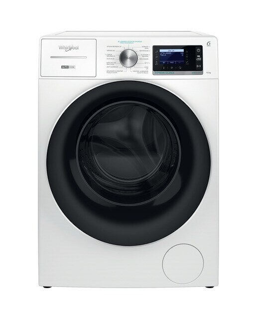 Máquina de Lavar Roupa Whirlpool W8 09AD SILENCE SPT de 9 kg e 1.400 rpm - Branco Branco-3