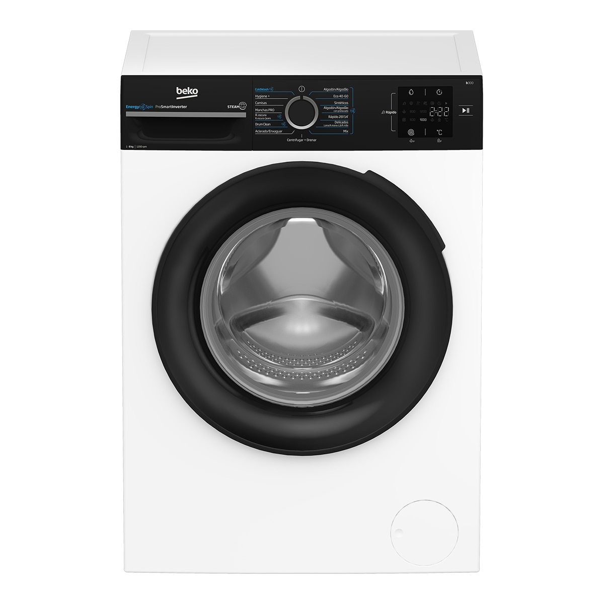 Imagen 0 de Lavadora Beko Energy Spin 8 kg / 1.200 rpm - BM3WFSU38213