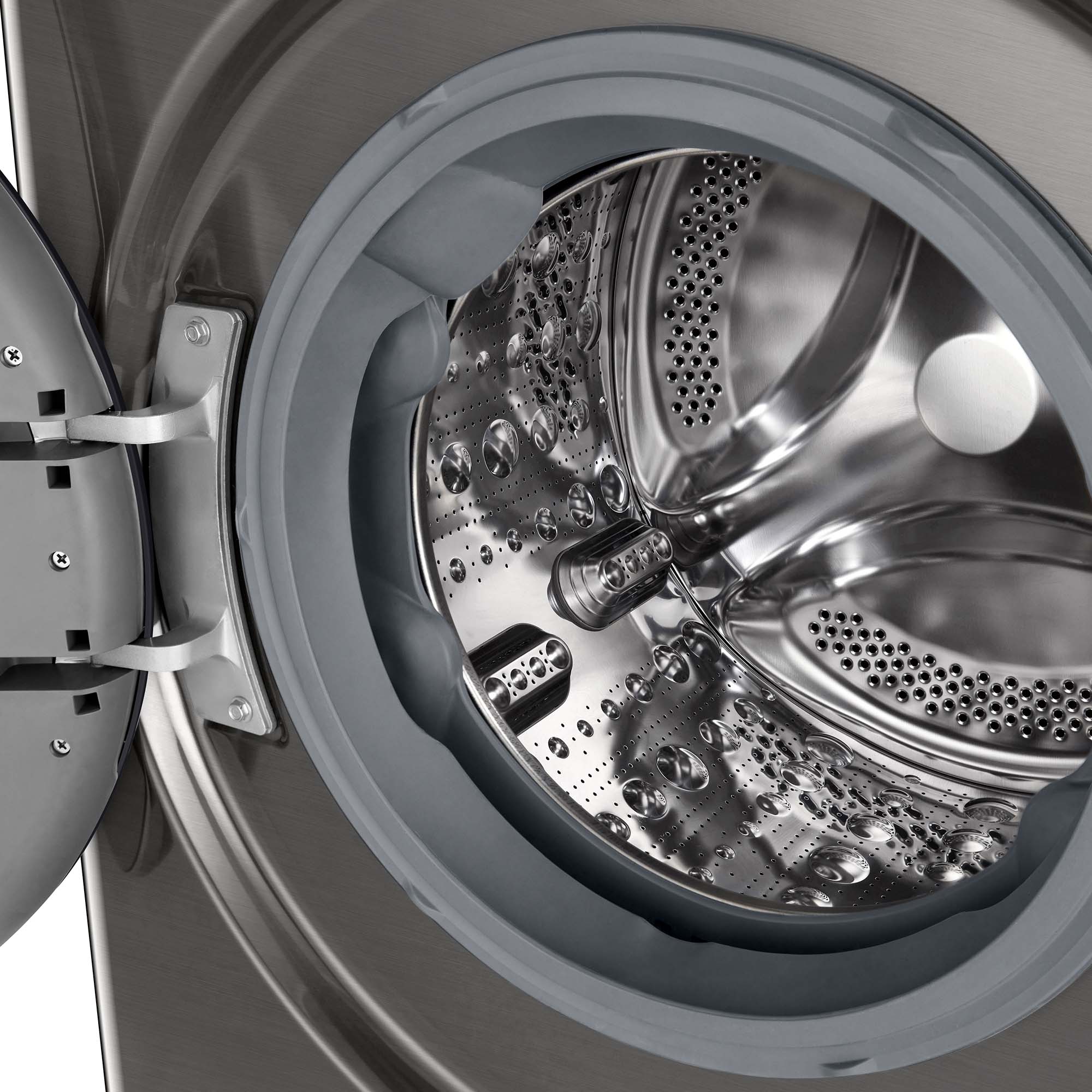 Lavadora secadora LG 9 kg lavado, 6 kg secado,  1400 rpm, inteligencia artificial - F4DR7009AGS Inox antihuellas-16