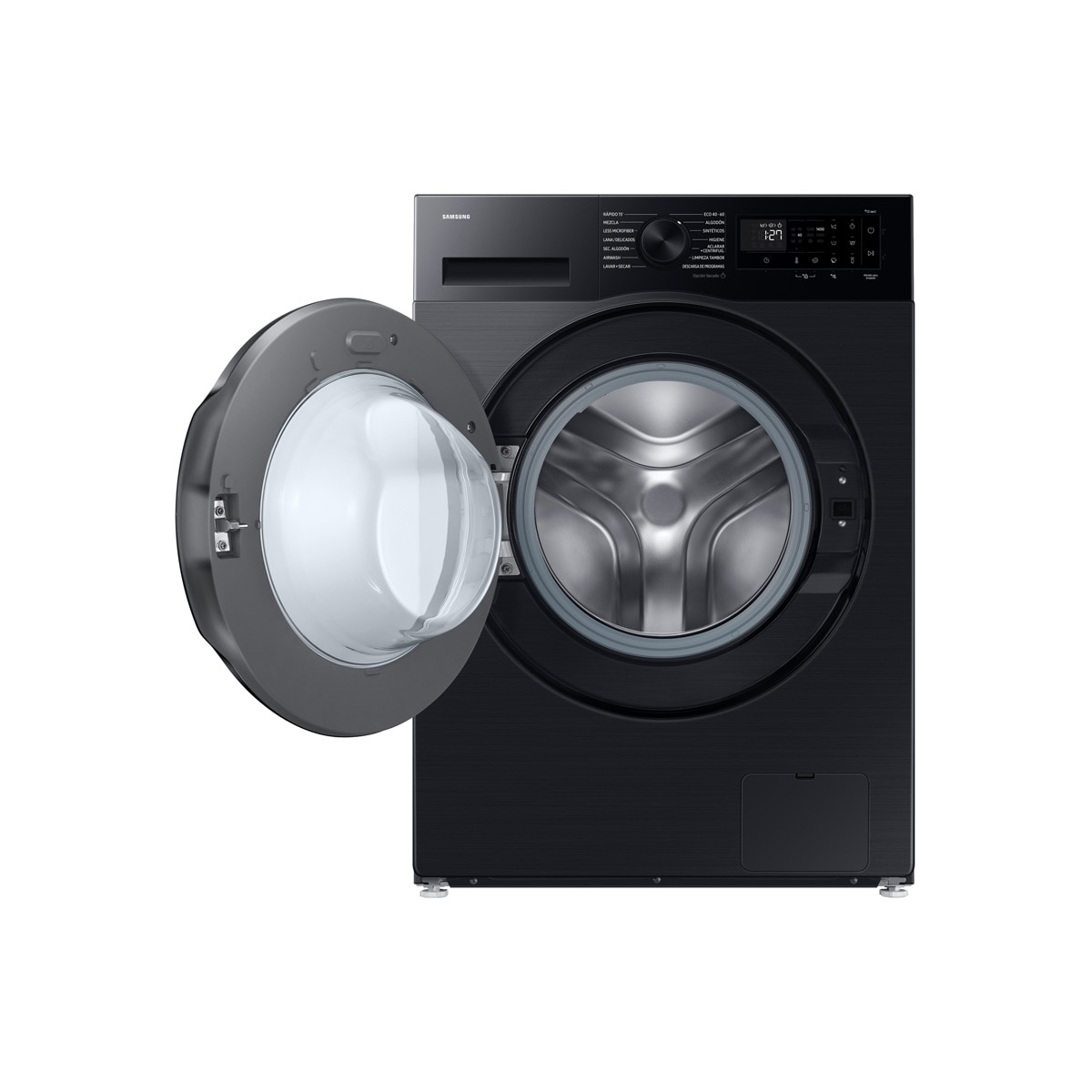 Lavadora Secadora Samsung 11kg/6kg Tecnología AI EcoBubble™ Clase D/A Negra WD11DG5B15BBEC Negro-3