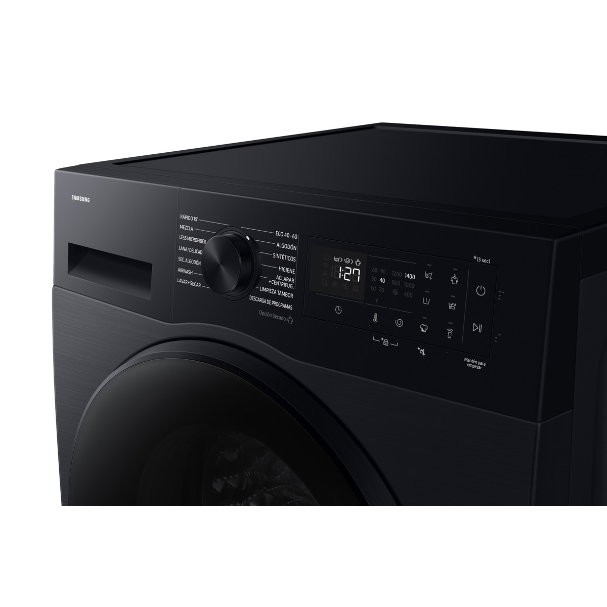 Lavadora Secadora Samsung 11kg/6kg Tecnología AI EcoBubble™ Clase D/A Negra WD11DG5B15BBEC Negro-4