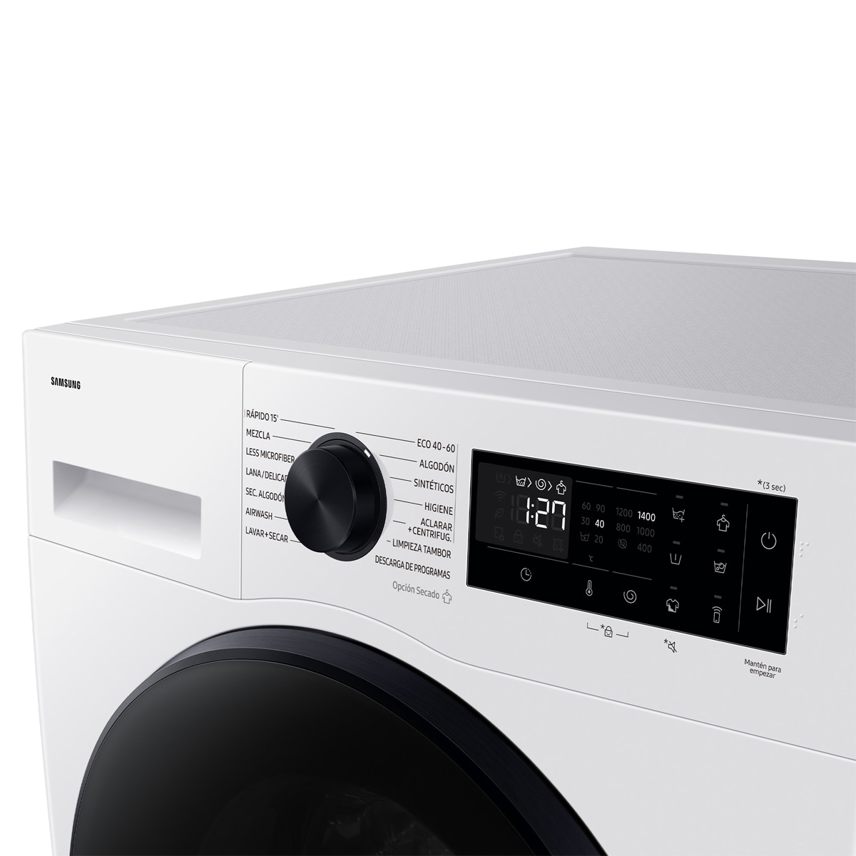Lavadora Secadora Samsung 9kg/6kg Tecnología AI EcoBubble Clase D/A Blanca WD90DG5B15BEEC Blanco-11