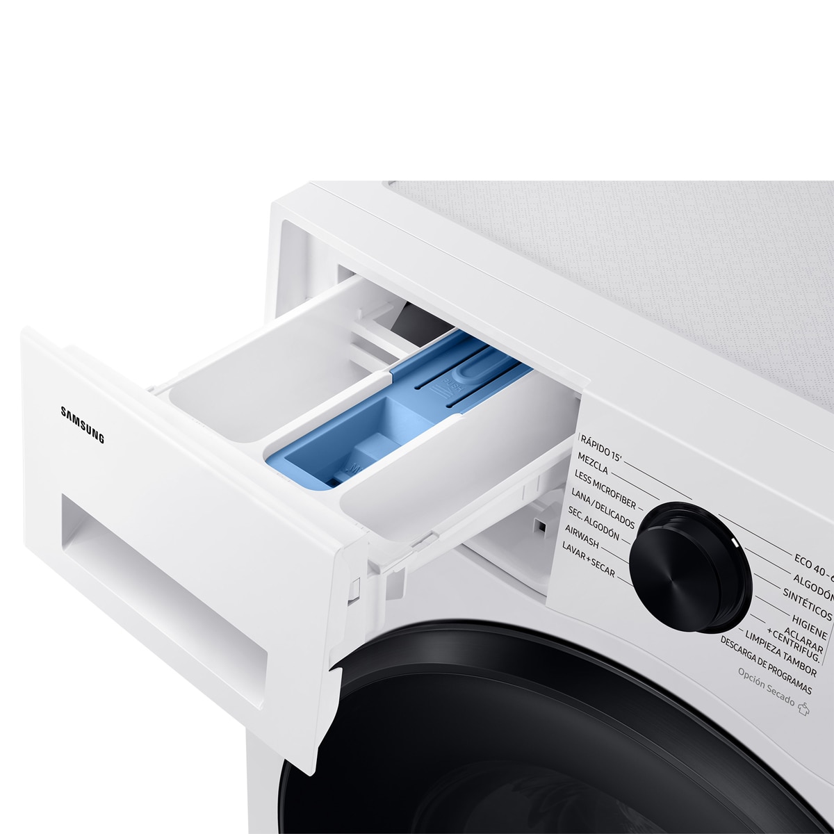 Lavadora Secadora Samsung 9kg/6kg Tecnología AI EcoBubble Clase D/A Blanca WD90DG5B15BEEC Blanco-12