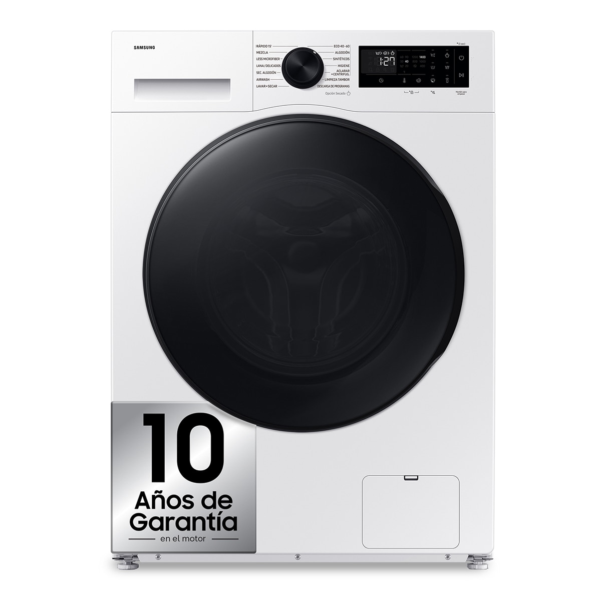 Imagen 0 de Lavadora Secadora Samsung 11kg/6kg Tecnología AI EcoBubble Clase D/A Blanca WD11DG5B15BEEC