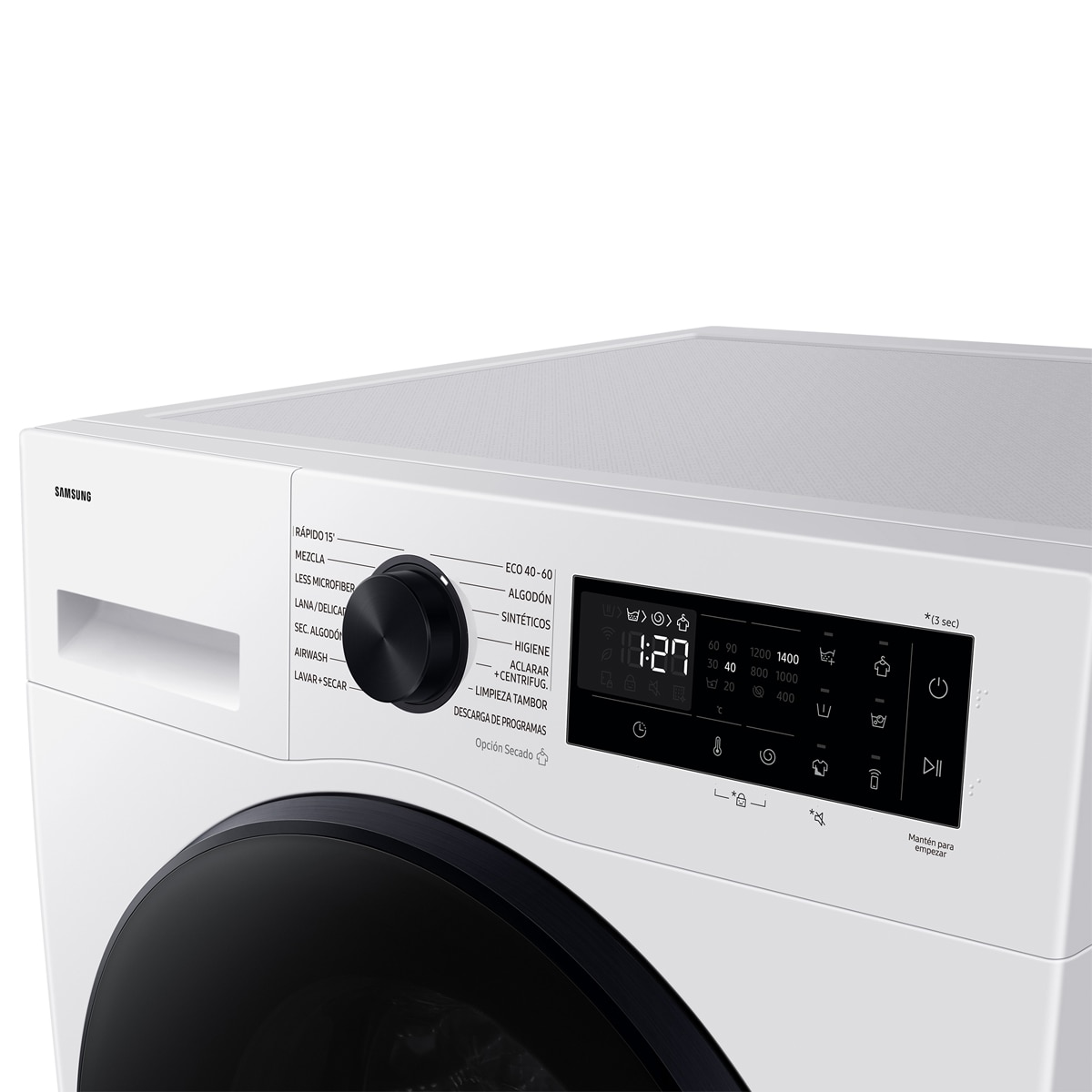 Lavadora Secadora Samsung 11kg/6kg Tecnología AI EcoBubble Clase D/A Blanca WD11DG5B15BEEC Blanco-12
