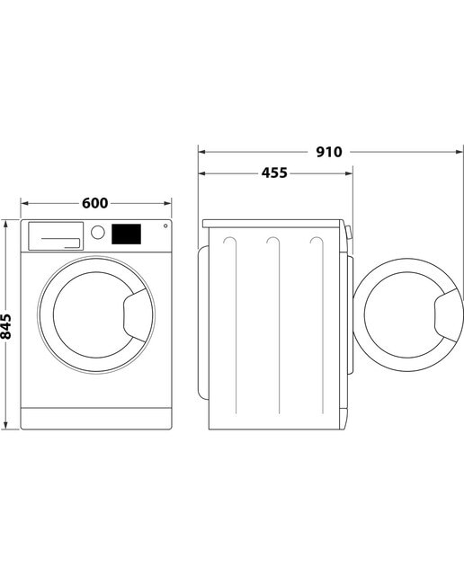 Lavadora Indesit 6 kg / 1.000 rpm - IM 640 MY TIME 2