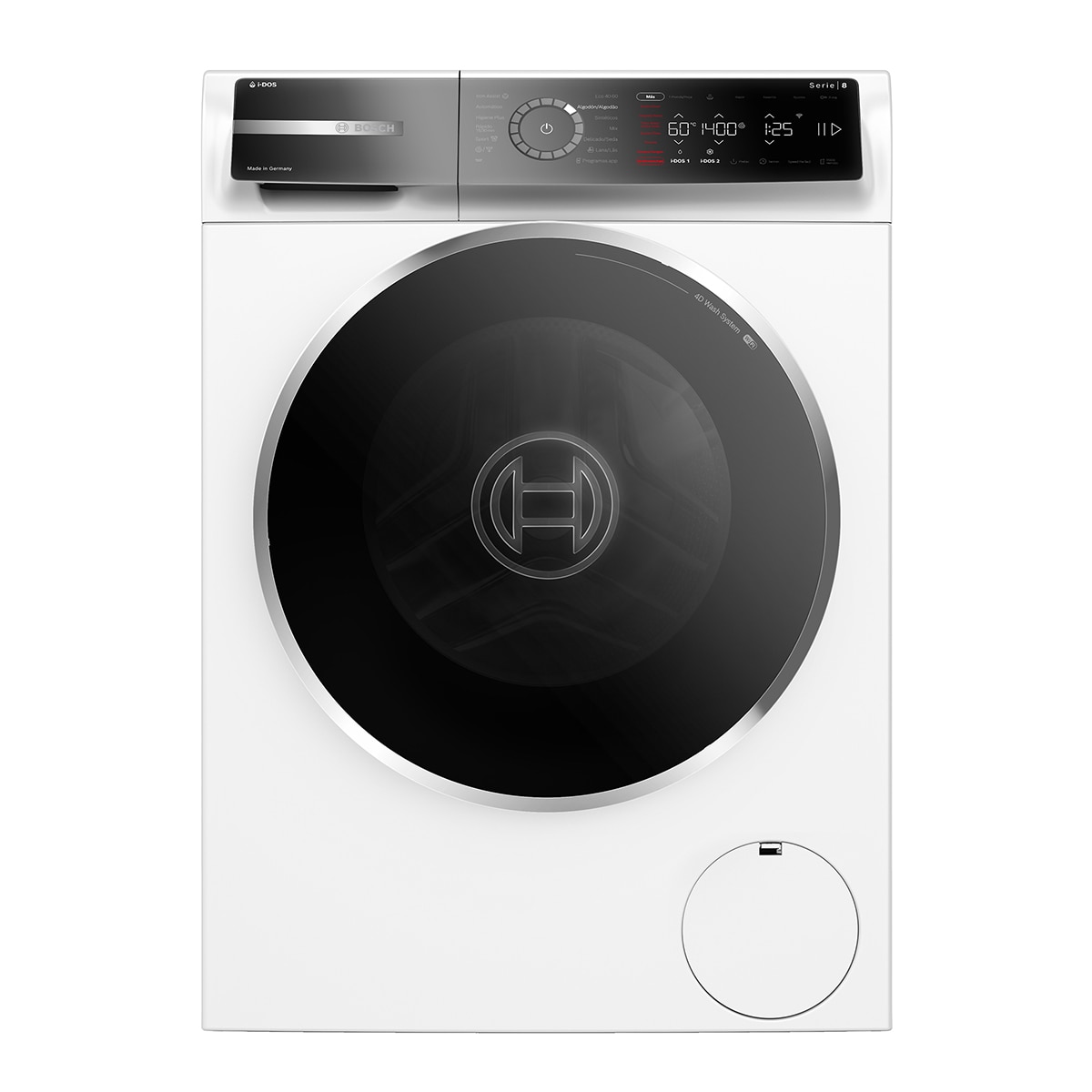 Lavadora Bosch 9 kg / 1400 rpm Autodosificación - WGB244A0ES Blanco-1