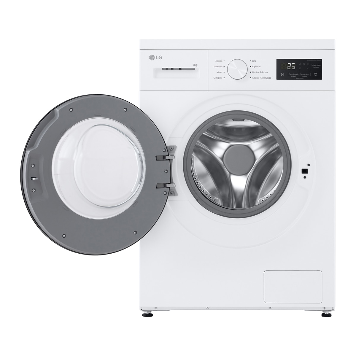 Lavadora LG 8 Kg / 1400 rpm - F4A10S8NWK Blanco-5