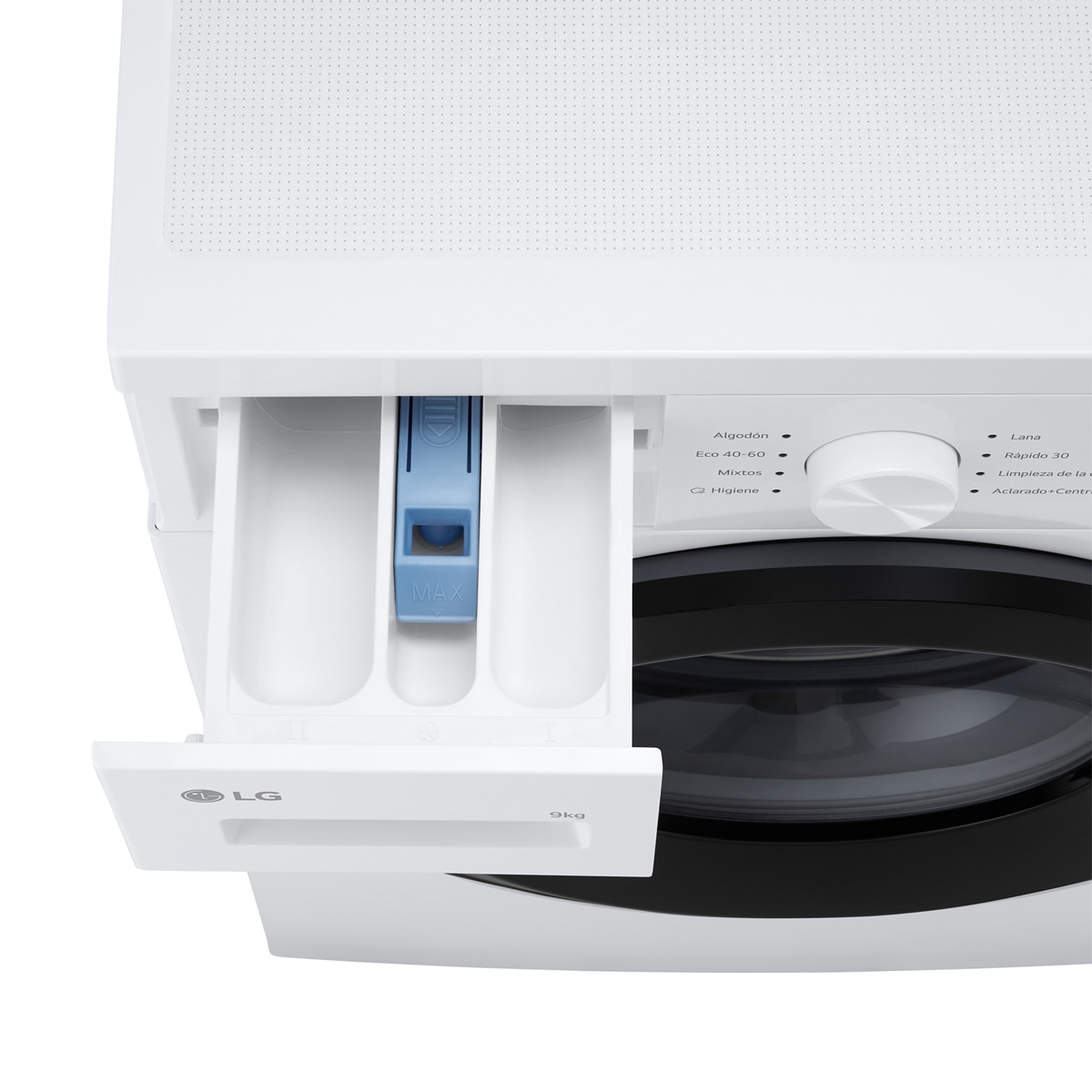 Lavadora LG 9 kg / 1.400 rpm - F4A1009NWK Blanco-7