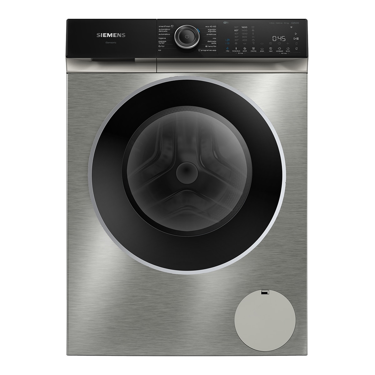 Siemens – Lavadora Siemens 10 kg / 1600 rpm con autodosificación iQ500- WG56H2AXES.