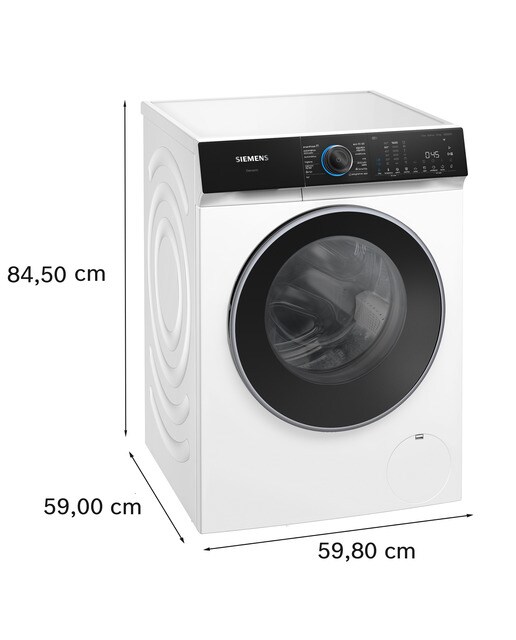 Lavadora Siemens 10 kg / 1600 rpm con autodosificación iQ500- WG56H2A0ES Blanco-2