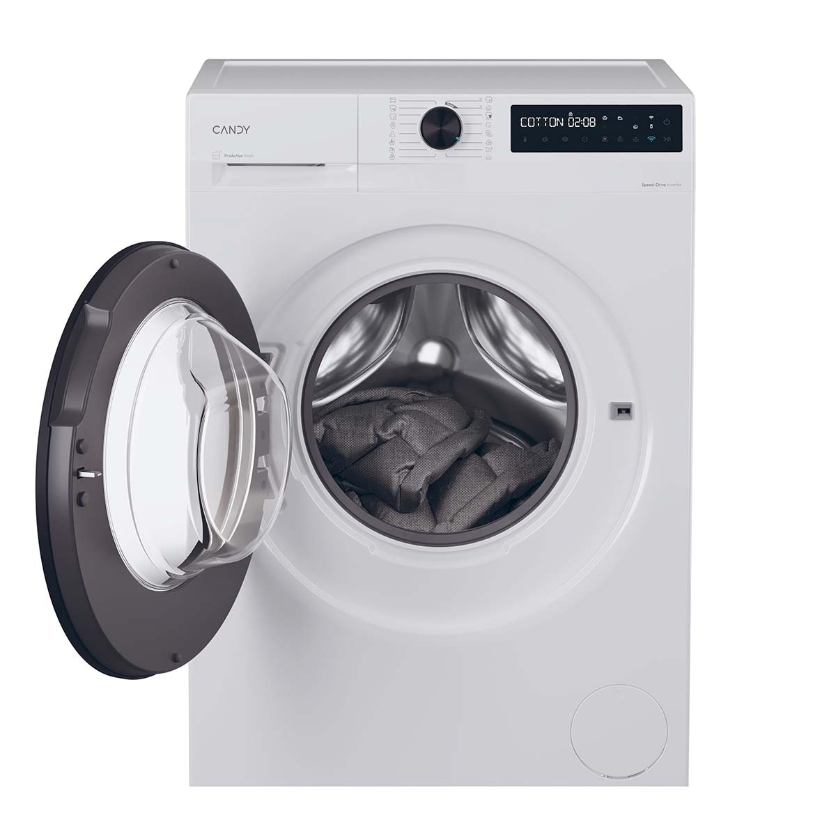 Lavadora Candy 10 kg / 1.400 rpm Pro Wash 500 - BR 410B8-S Blanco-3