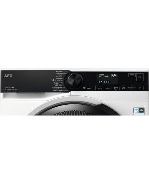 Máquina de Lavar Roupa AEG Série 7000 LFR7354O4B Carga Frontal, ProSteam, Motor Inverter, de 10,5 Kg e 1400 rpm - Branco Branco-4