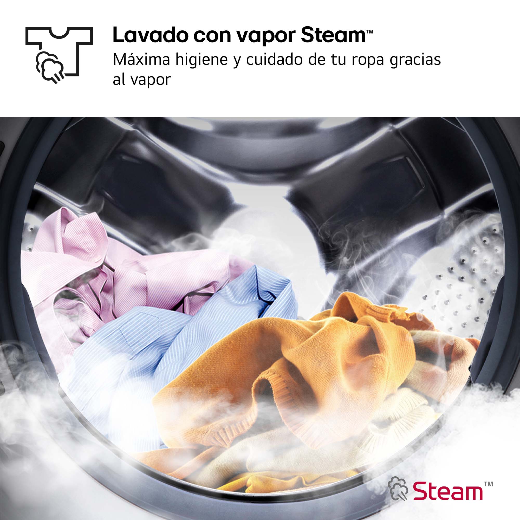 Lavadora LG 20 kg / 1.000 rpm - F0P3CYV2E Negro-12
