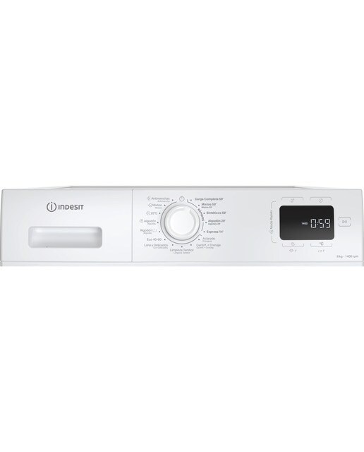 Lavadora Indesit 8 kg / 1.300 rpm - IM 864S MY TME Blanco-3