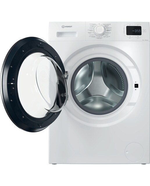 Lavadora Indesit 8 kg / 1.300 rpm - IM 864S MY TME Blanco-4
