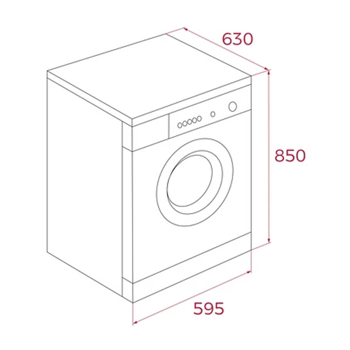 Thumbnail 1 de Teka Lavadora Secadora 10kg/1500rpm WDK 81050 WH 🌀