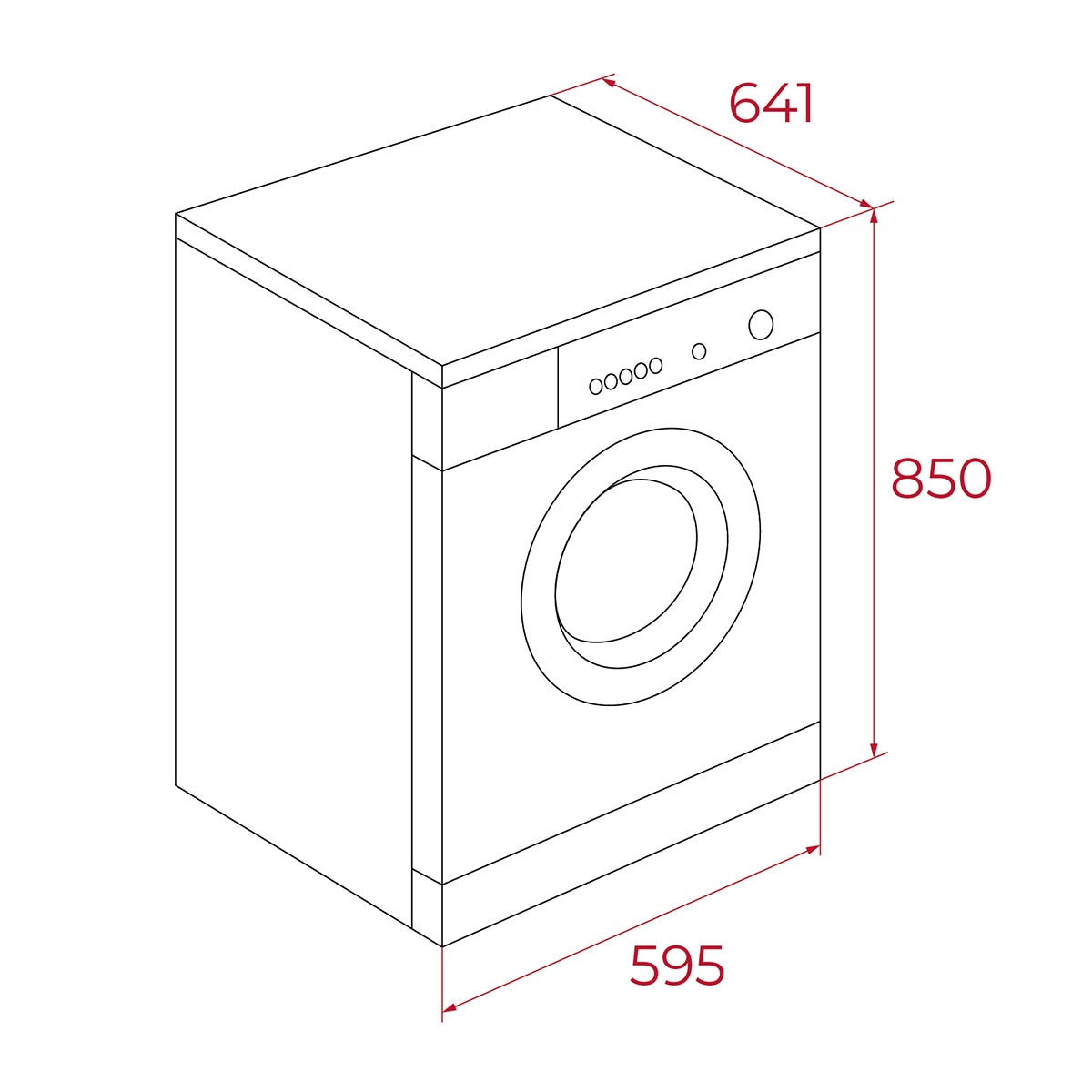 Lavadora Teka 12 kg / 1.400 rpm, Motor Inverter - WMK 71240 BL Blanco-2