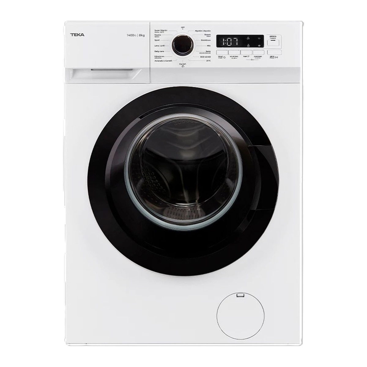 Imagen 0 de Lavadora Teka 8 Kg / 1.400 rpm con Motor Inverter, 15 programas - WMK 40840