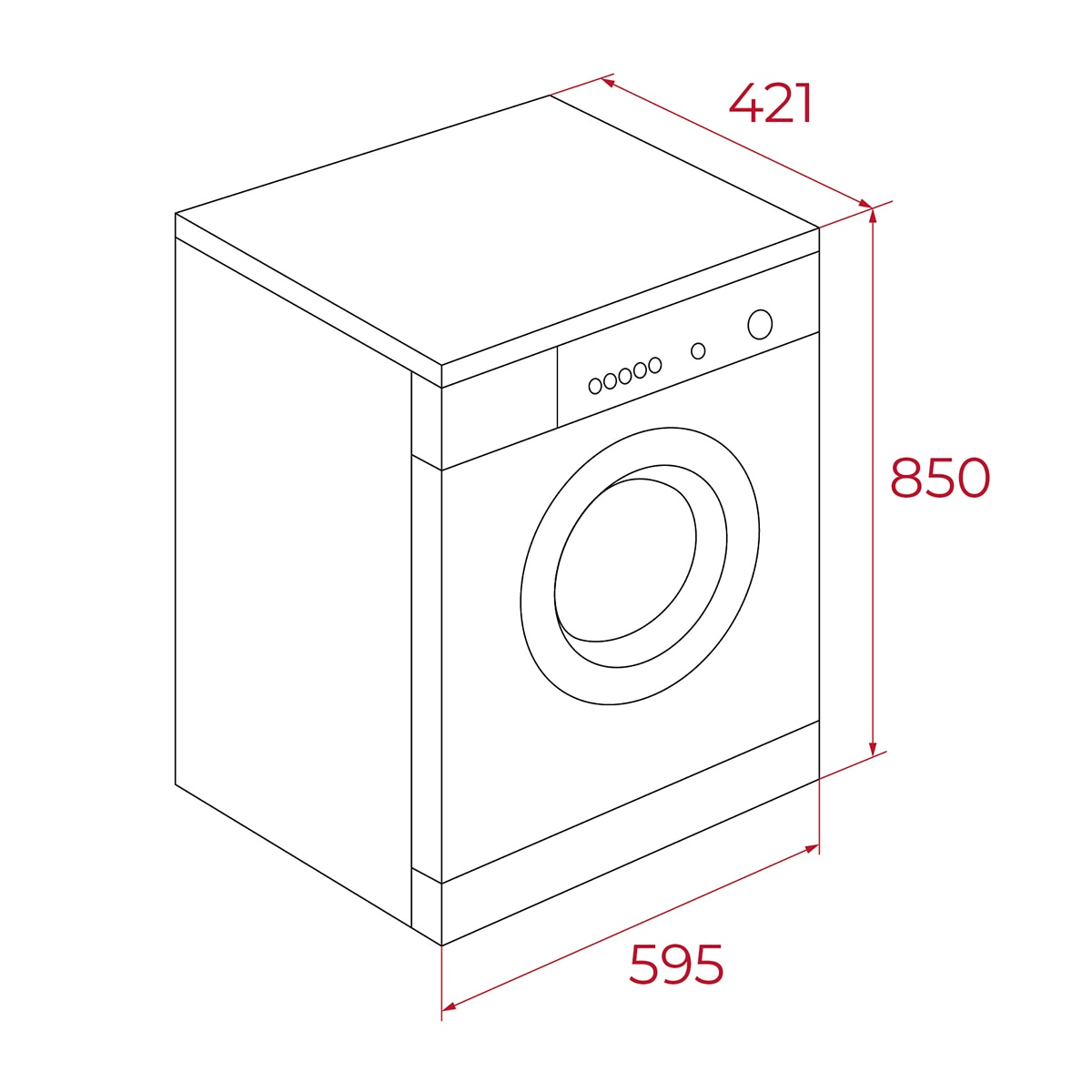 Lavadora Teka 7kg / 1.200 rpm, Motor Inverter - WMK 40740 INOX Acero Inox-2