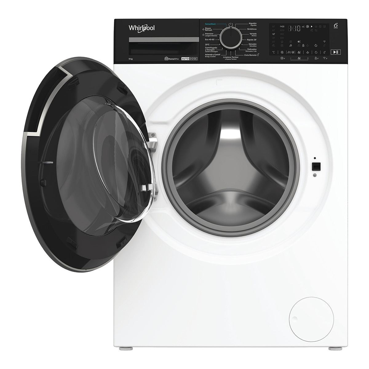 Lavadora Whirlpool 9 Kg / 1.400 rpm A-50% Autodose - WPM 911W ADS SPT Blanco-8
