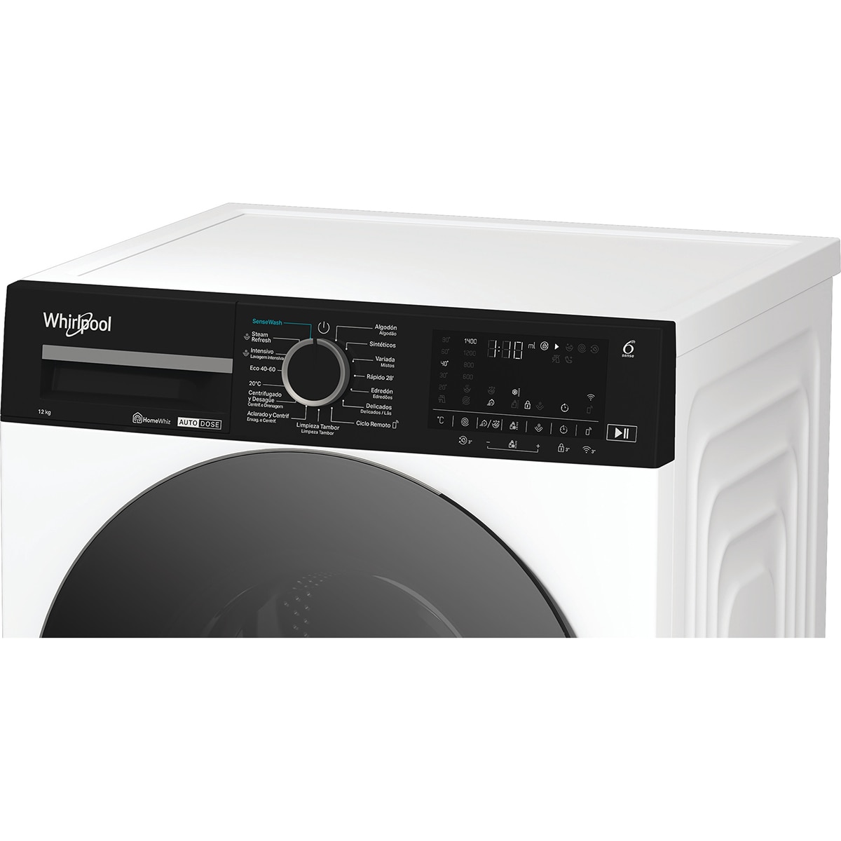 Lavadora Whirlpool 12 Kg / 1.400 Kg Vapor - WPM 27W ADS SPT Blanco-11