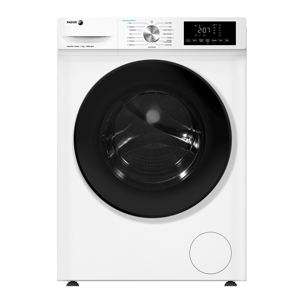 Fagor – Lavadora Fagor 7 kg / 1.200 rpm – 5FE-7612.