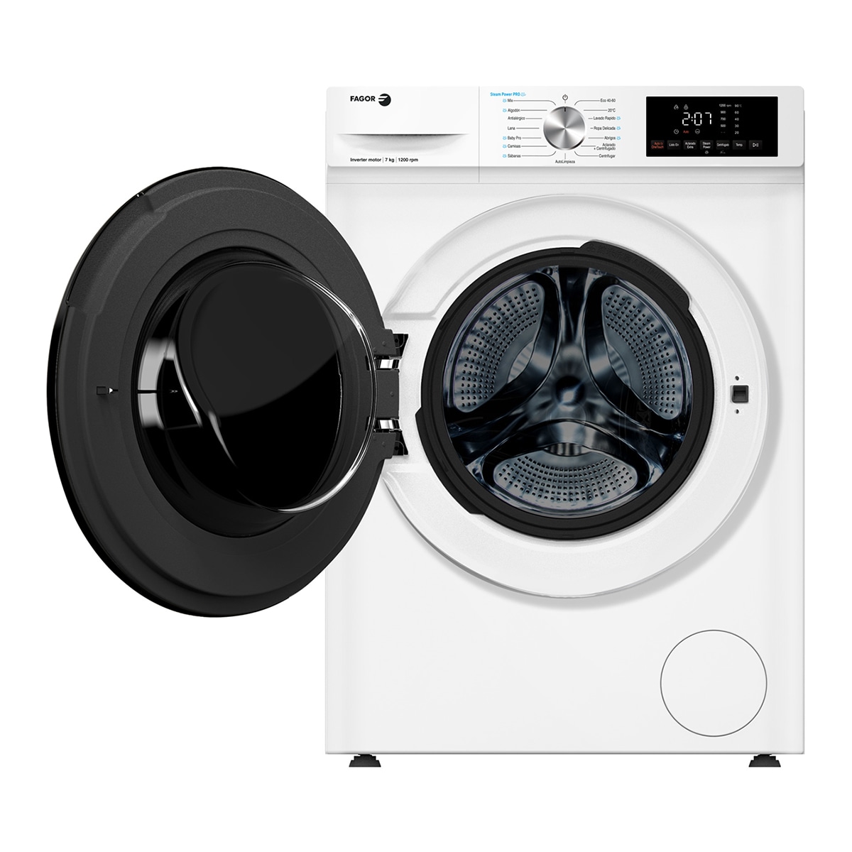 Lavadora Fagor 7 kg / 1.200 rpm -  5FE-7612 Blanco-2