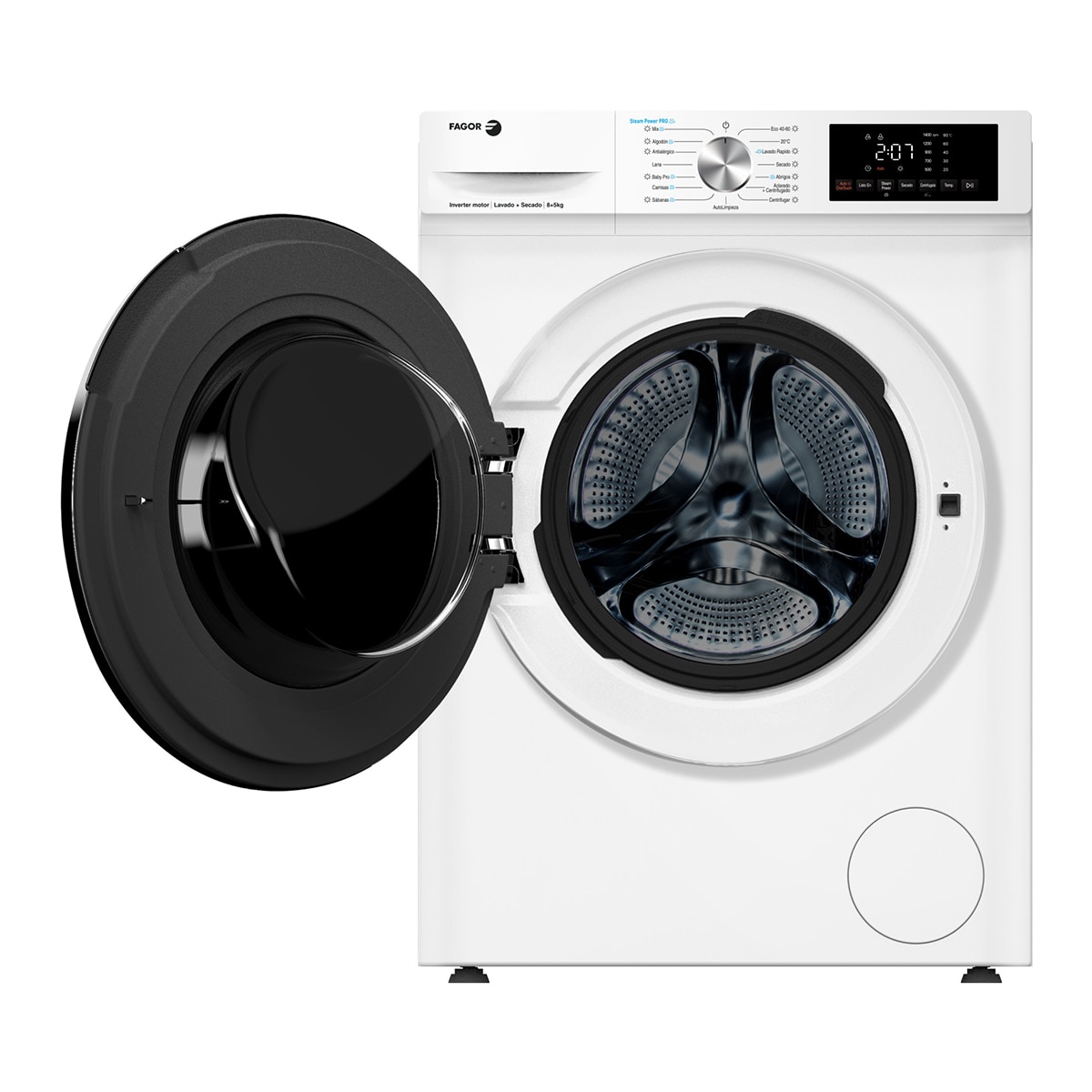 Lavadora secadora Fagor 8 kg / 1.400 rpm - 5FS-85614 Blanco-3
