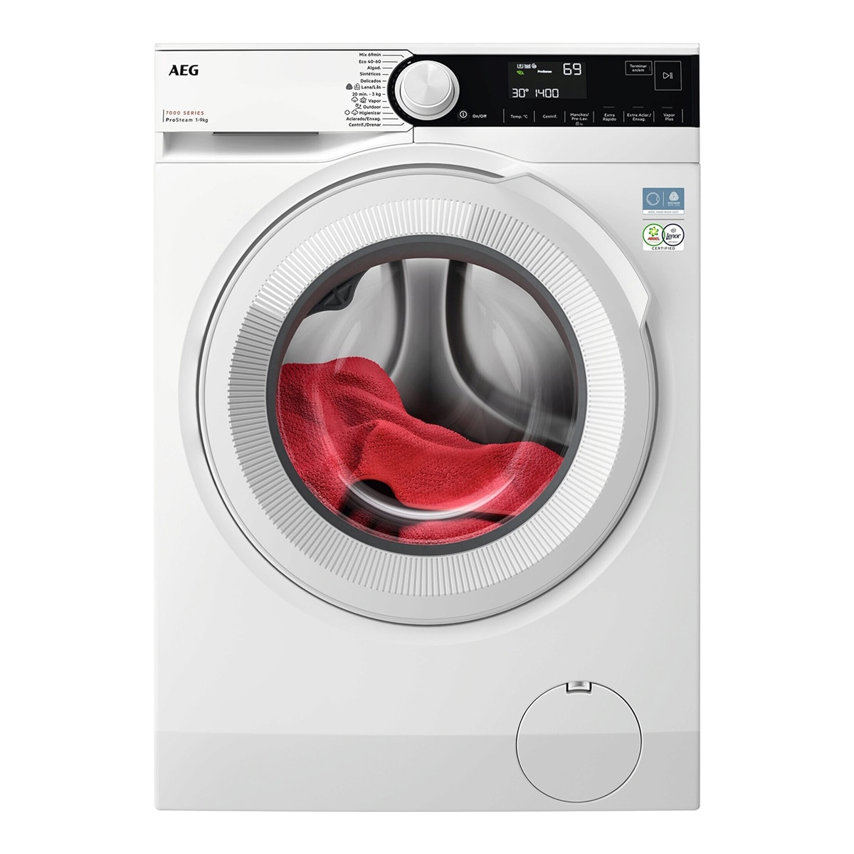 Imagen 0 de Lavadora AEG 9 kg / 1.400 rpm - LFR7394N2B