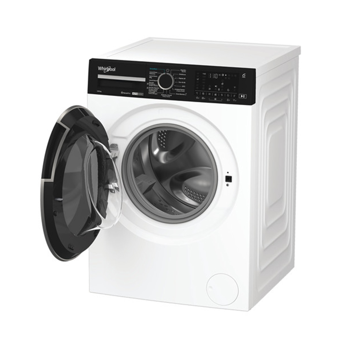 Imagen 3 de Lavadora secadora Whirpool 12 Kg / 1.400 rpm con autodosificación - WPD 2836W ADS S - Negro Negro