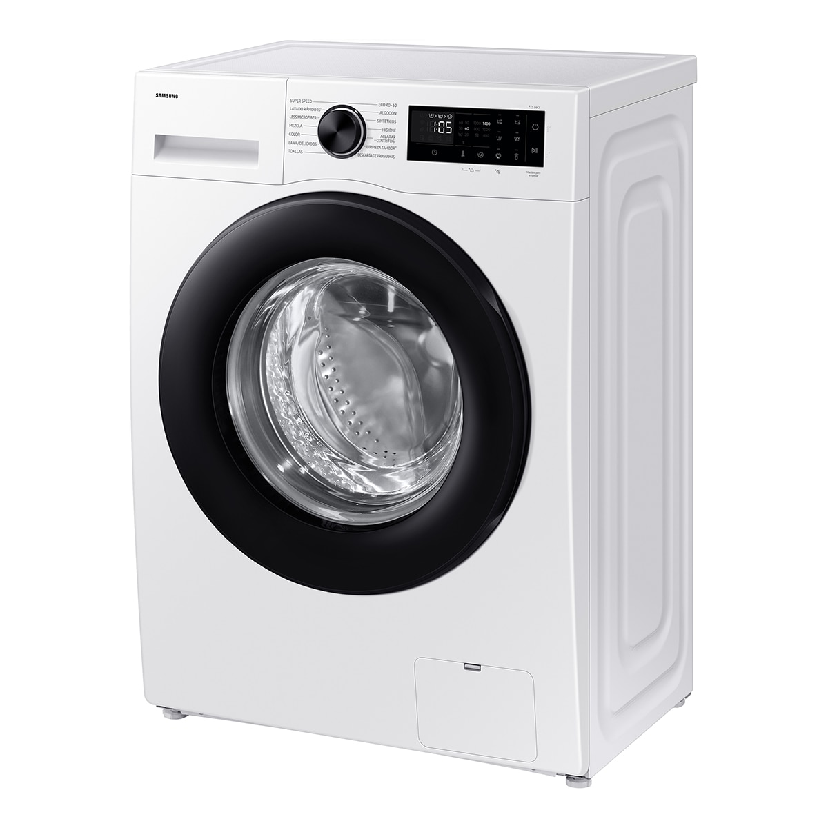 Lavadora con Fondo Reducido Samsung 9kg/1.400 rpm AI EcoBubble™ Clase A Blanca - WW90DG5G34AEEC Blanco-2