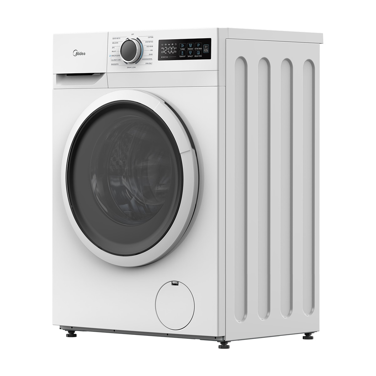Lavadora Midea 8 Kg/1.400 rpm Power Mix - MF110W80BA10/W-ES Blanco-6