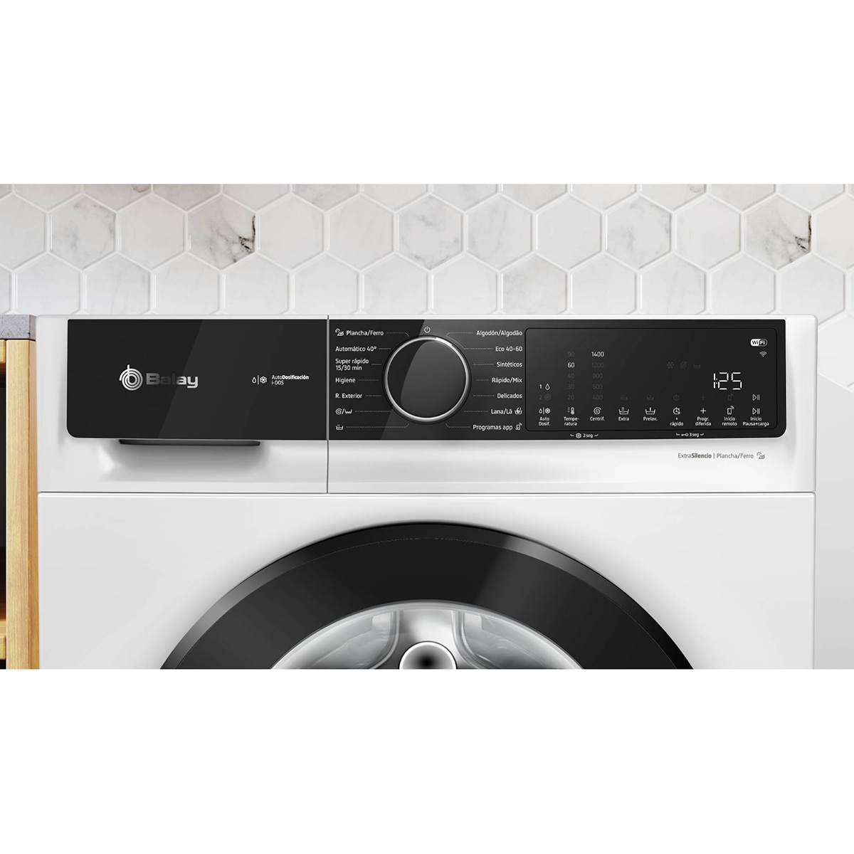 Lavadora Balay 10 kg / 1.400 rpm - 3TS3104BH Blanco-3