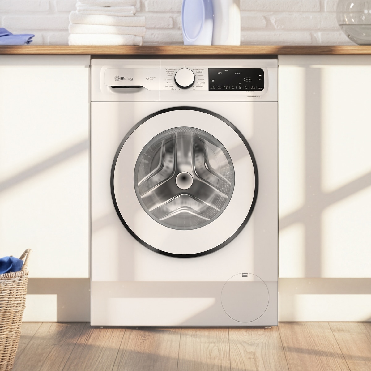 Lavadora Balay 10 kg / 1.400 rpm - 3TS3107BD Blanco-15