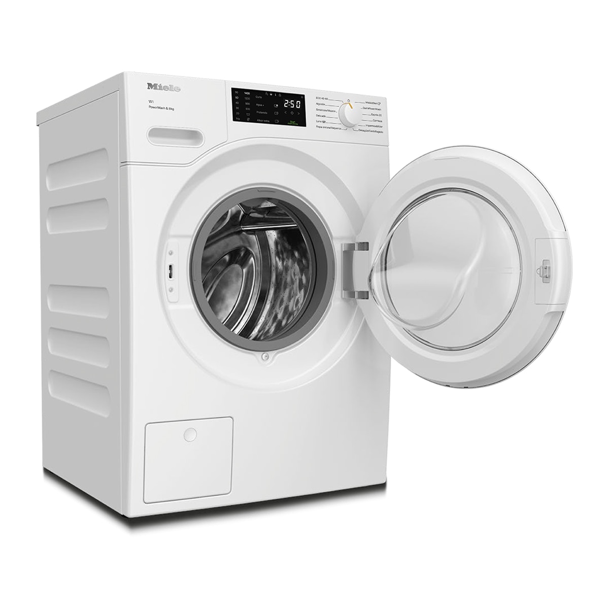 Lavadora Miele 8 kg / 1.400 rpm - WWB360WCS E LW - Blanco loto Blanco loto-2