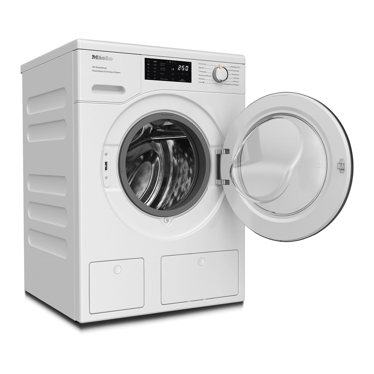 Lavadora Miele 9 kg / 1.400 rpm - WEG885WCS E LW - Blanco loto Blanco loto-2