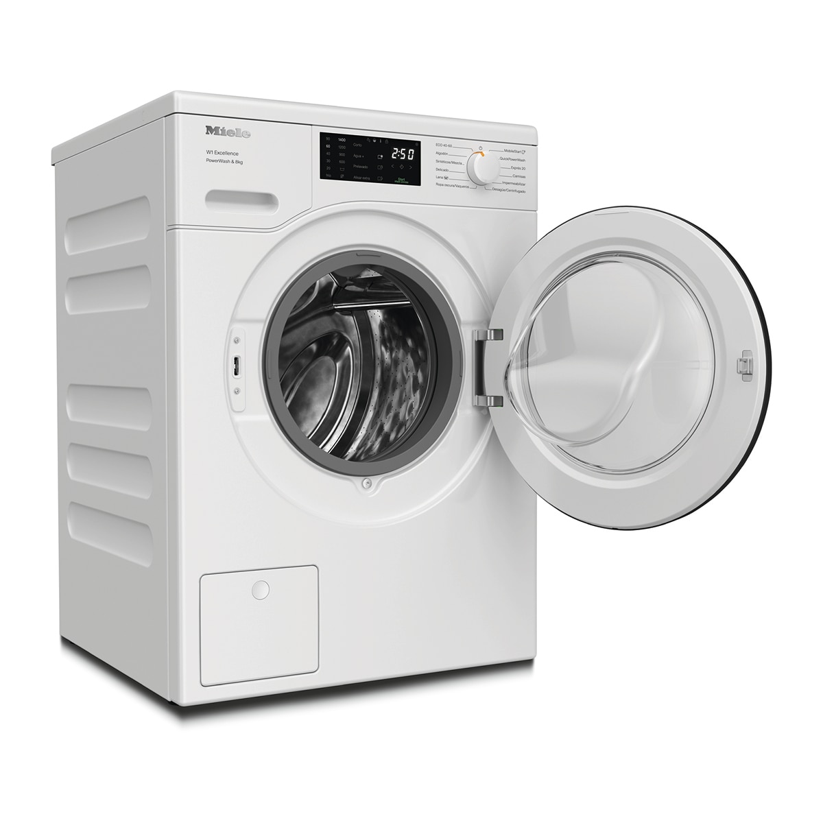 Lavadora Miele 8 kg / 1.400 rpm - WEB365 WCS PWash&8kg - Blanco loto Blanco loto-2