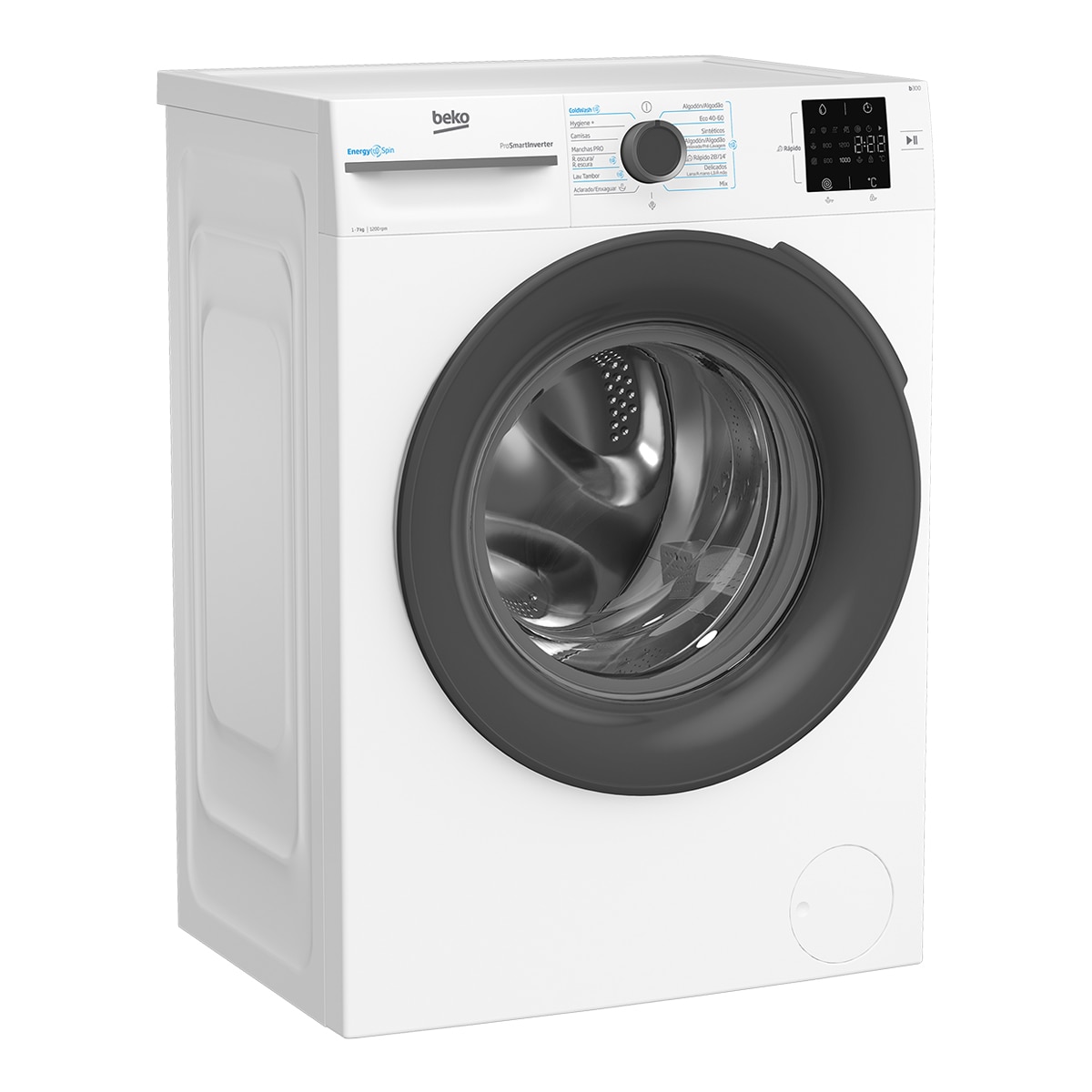 Lavadora Beko 7 Kg / 1.200 rmp - VBM3WFU37213WA Blanco-3
